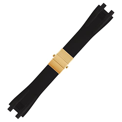 NEYENS Silikon-Gummi-Uhrenarmband für Ulysse Nardin, Outdoor-Sport, wasserdichtes Armband, Ersatzarmband, Uhrenzubehörteile, 26 mm, Achat