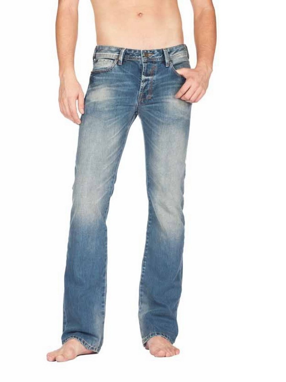 LTB Jeans Herren Roden-Rivo Wash Jeans, Powder Aged 1241, 34W / 32L