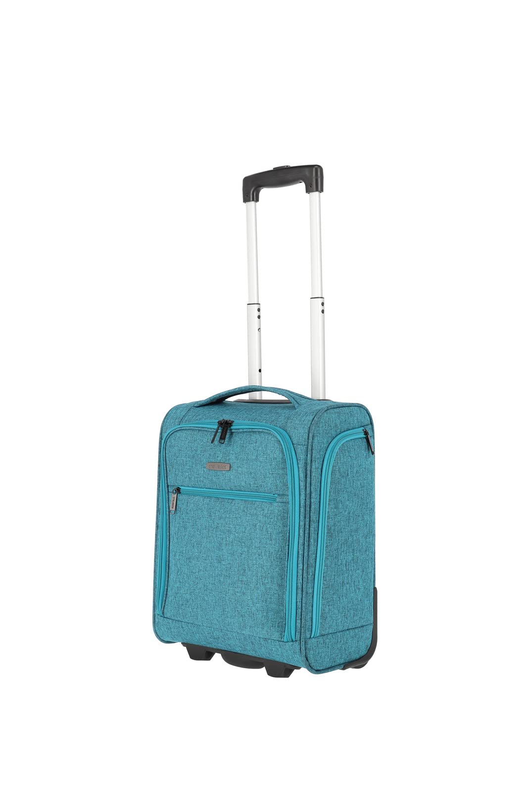 travelite Handgepäck Koffer leicht, mit Liquids Bag, 2 Rollen, CABIN Underseater, Weichgepäck Trolley klein, 43cm, 28 Liter