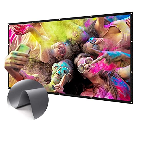 16:9 Metall Anti-Licht-Vorhang 100 120 133 150 Zoll Home Outdoor Büro Tragbare 3D-HD-Projektionswand - Projektorleinwand(120 inch)