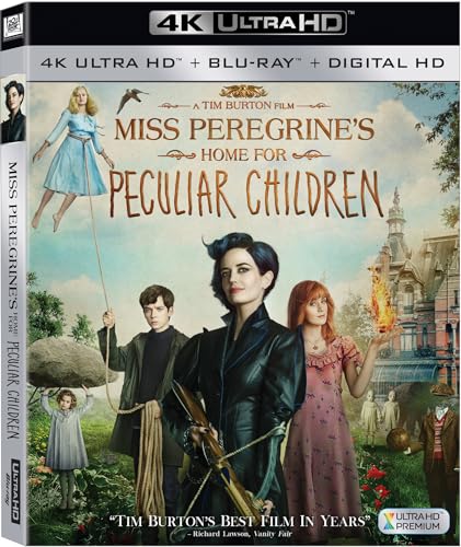 Miss Peregrine's Home for Peculiar Children (4K UHD + Blu-ray + Digital HD)