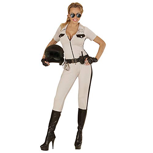 "CALIFORNIA HIGHWAY PATROL OFFICER" (overalls, belt, fingerless gloves) - (L)