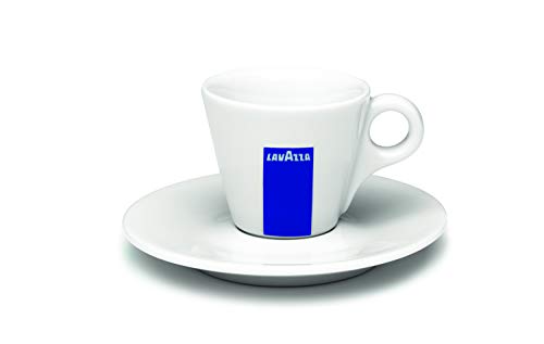 6 Lavazza Espressotassen mit Untertasse BLU Collection