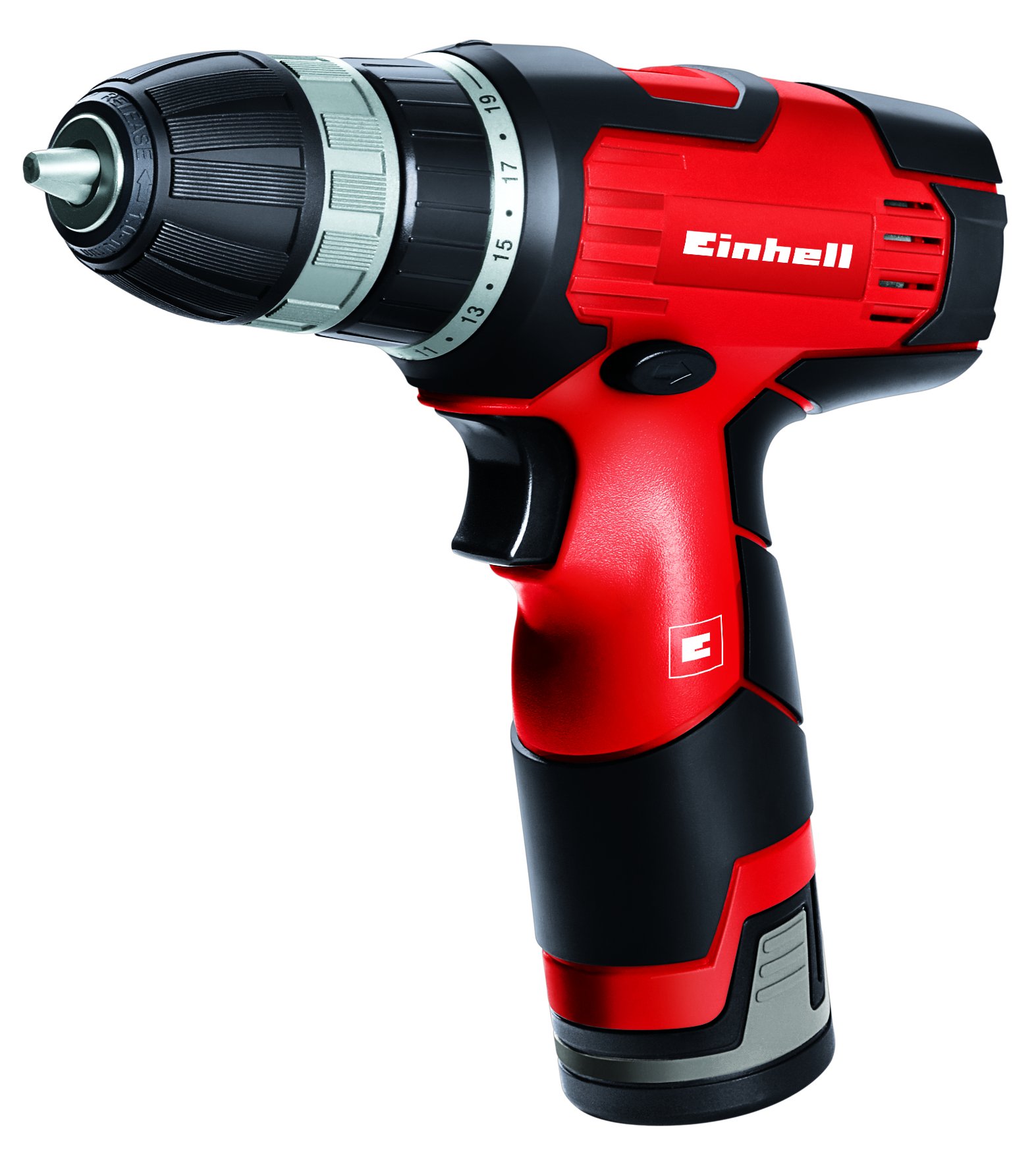 Einhell Akkuschrauber TH-CD 12 Li, Li-Ion, 12 V, 1,3 Ah, 1 Gang, 22 Nm, Schlanke Bauform, Magnet-Schraubenhalter