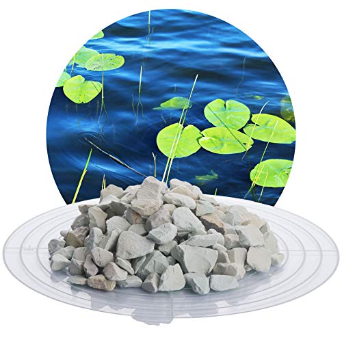 Schicker Mineral 10 kg Zeolith-Aqua Wasseraufbereiter, Filtermedium zur Nutzung im Gartenteich, Schwimmteich, Aquarium und Sandfitleranlage (8,0-16,0 mm)