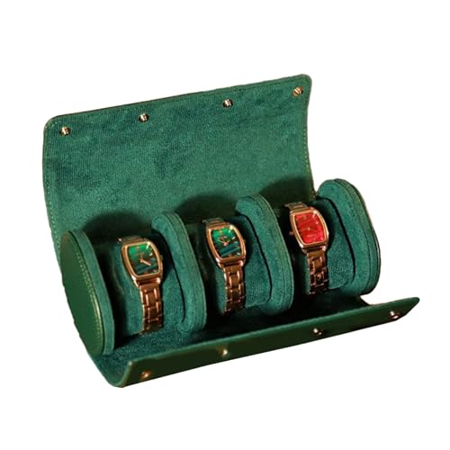 Tragbare 1/2/3 Slots Reise Business Uhr Aufbewahrungsbox Leder Display Vintage Uhren Halter Lederbox