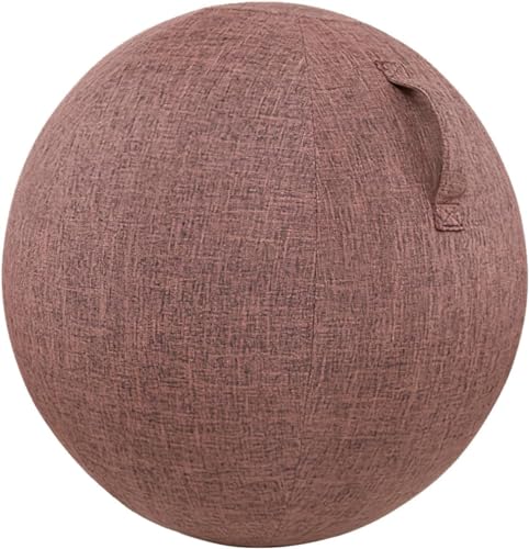 letaofang 55/65/75 cm Yoga Ball Hülle, Schutzhülle Für Gymnastikball, Balanceball-Abdeckung Staubdicht Faltbar Sitzbälle Stoff Bezug Für Balance, Stabilität, Fitness