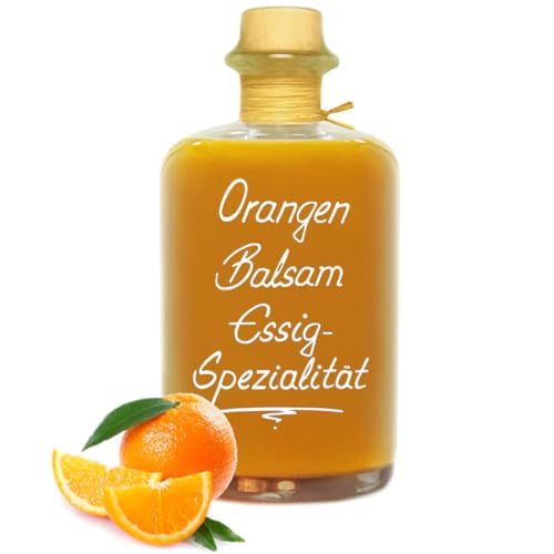 Orangen Balsam Essig - Spezialität 0,7L mit 68% Fruchtanteil & intensiver Fruchtnote sehr mild 5% Säure