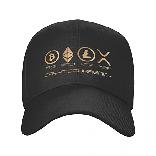 Baseball Cap Ripple XRP Baseball Cap für Damen Herren Verstellbarer Dad Hat Sonnenschutz Snapback Hats Trucker Caps