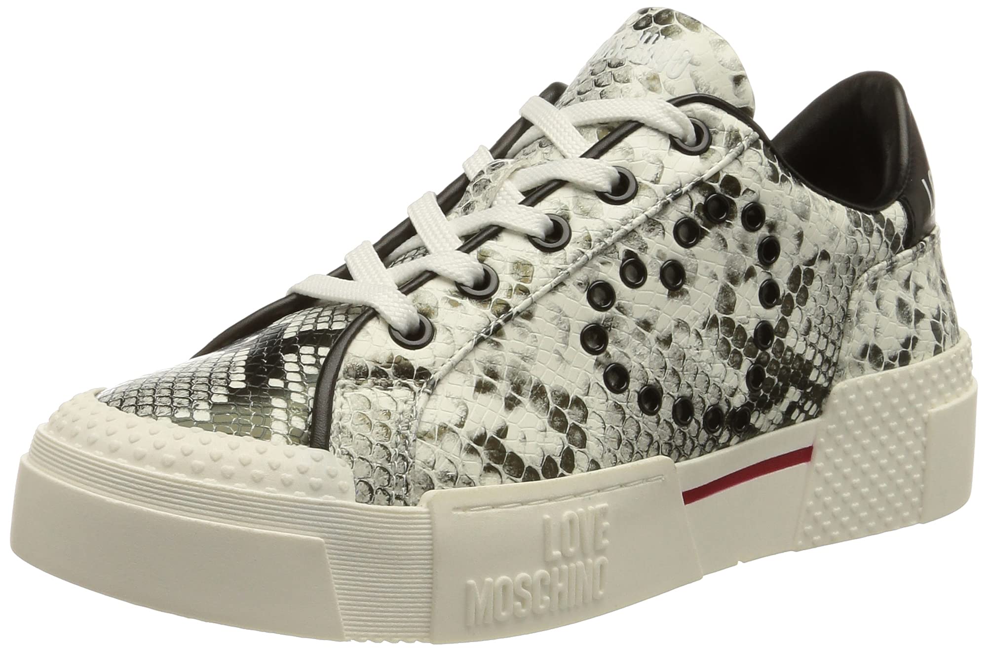 Love Moschino Kollektion Herbst Winter 2021, Schuh für Damen, grau - Größe: 36 EU