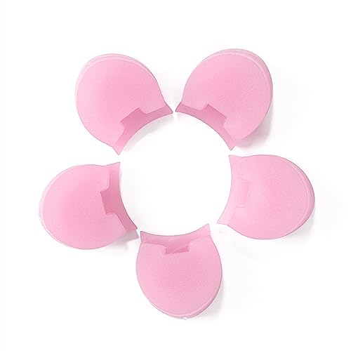 5 Teile/los Klarinette Daumen Rest Finger Protector Soft Mundstück Kappe Pads Für Klarinette Oboe Teile Zubehör Daumenauflage für Klarinette (Color : Pink)