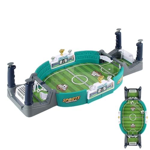 Tischfußballspiele – Desktop-Sportbrettspiel | minii-Tischfußballspiel | Tragbares Kickerspielset Für Den Abendspaß | Fußball-Tischplatten-Wettbewerb, Desktop-Sport-Brettspiel Für Familienspiel