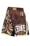 LEONE 1947, Legionarivs II MMA-Shorts, Unisex-Erwachsene, Bordeaux, S, AB790