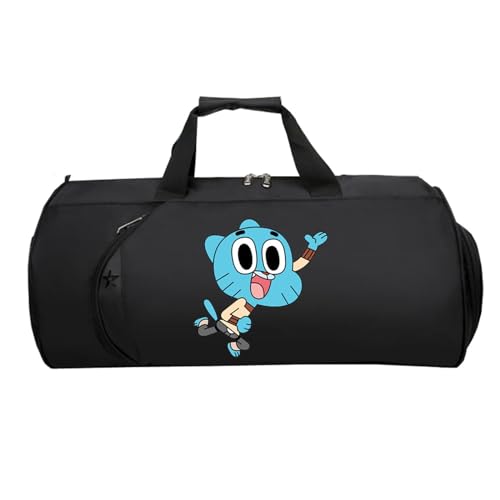 Reisetasche HandgepäCk, Leichte Faltbare Duffel Taschen, HandgepäCk füR Weekender Herren Damen Flugzeug(Black 8)