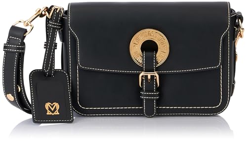 Love Moschino Damen Jc4050pp1llg0000 Schultertasche, Schwarz