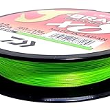 Daiwa J-Braid Grand x8E 0.10mm, 7.0kg/15.0Lbs, 135m Chartreuse, Geflochtene Angelschnur, 127697-010