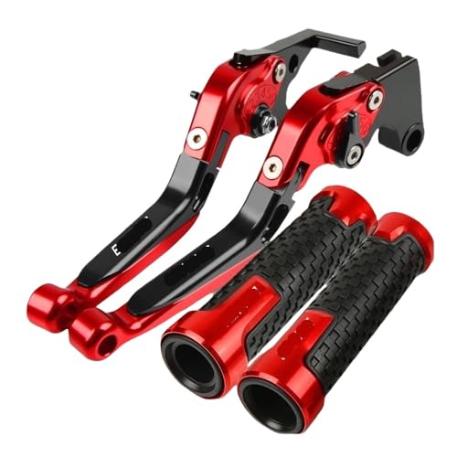 AXCAR Motorrad Für Y&amaha Für Banshee 350 2002-2006 Bremshebel Kupplung Griff Einstellbare Faltbare Griffe Grip Kupplung Bremshebel