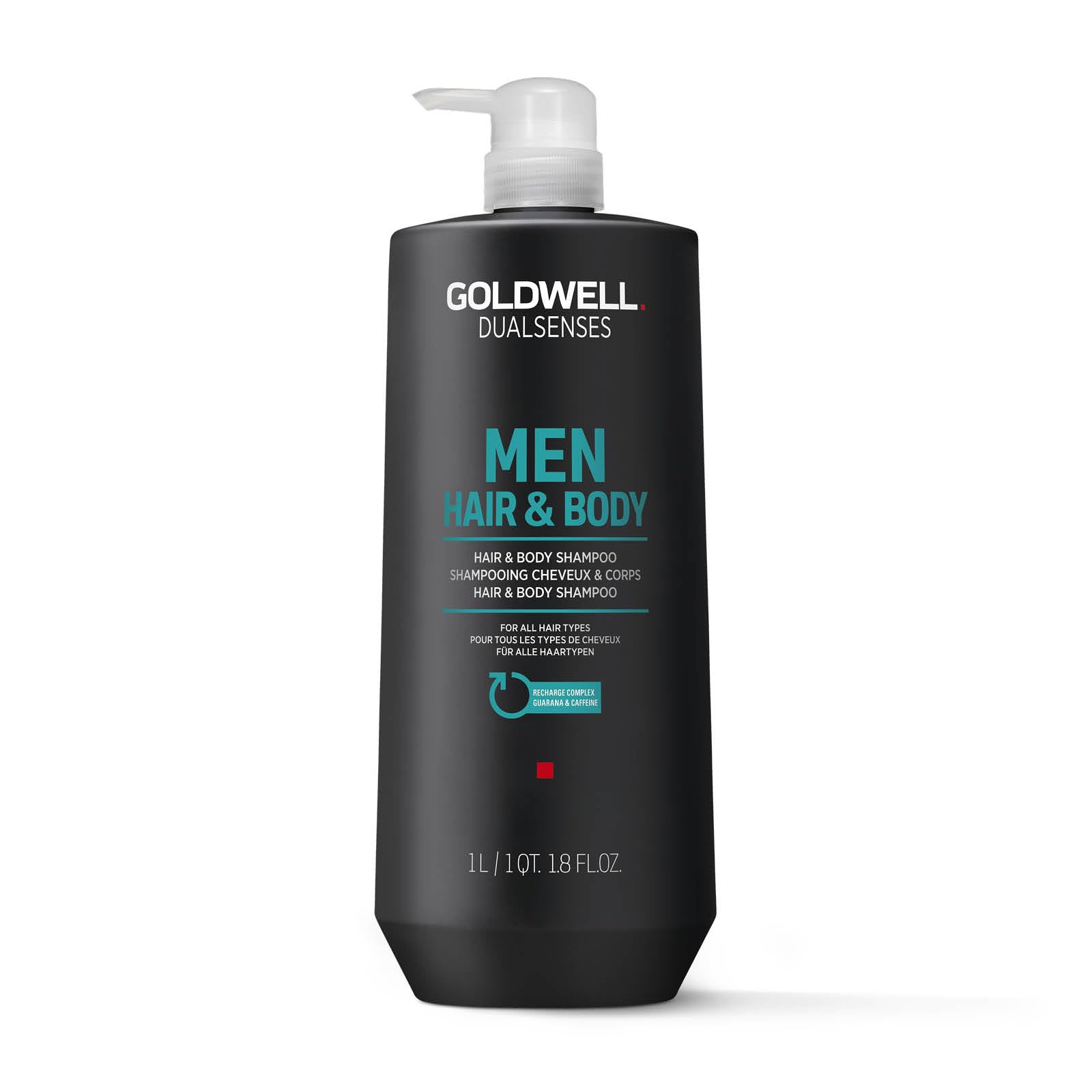 Goldwell Goldw. DLS Men Hair & Body Shampoo, 1000 ml Aloe Vera