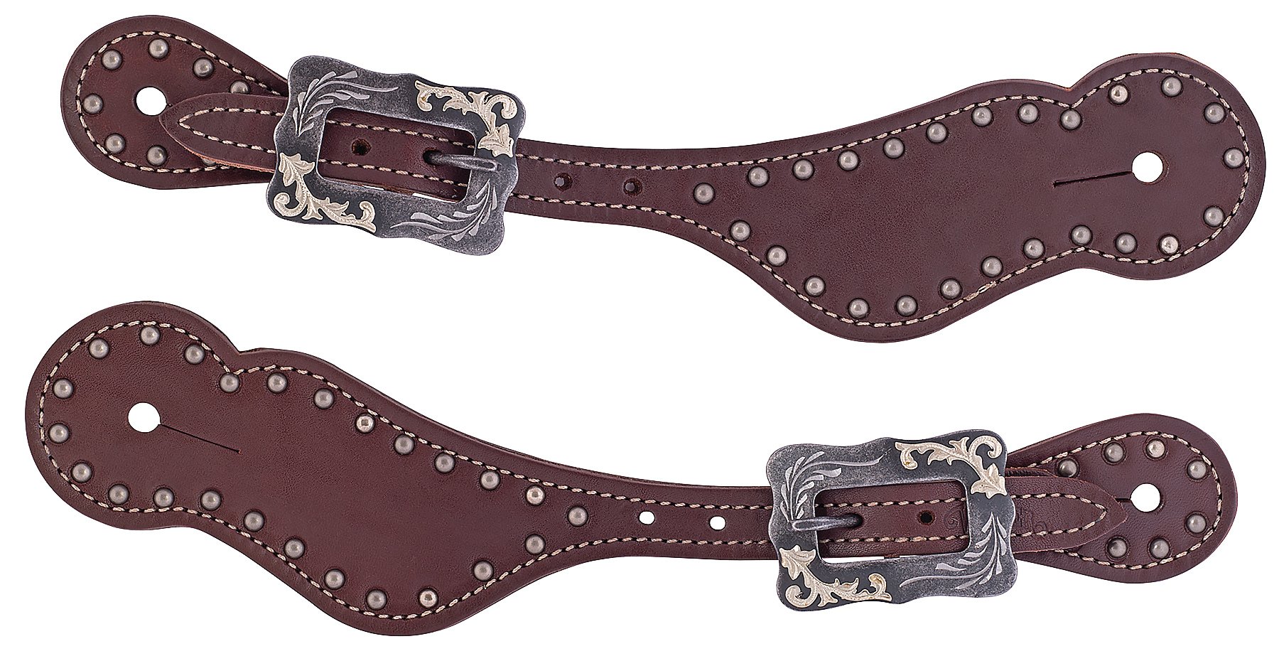 Weaver Leather Ladies Oiled Harness Leather Spur Straps