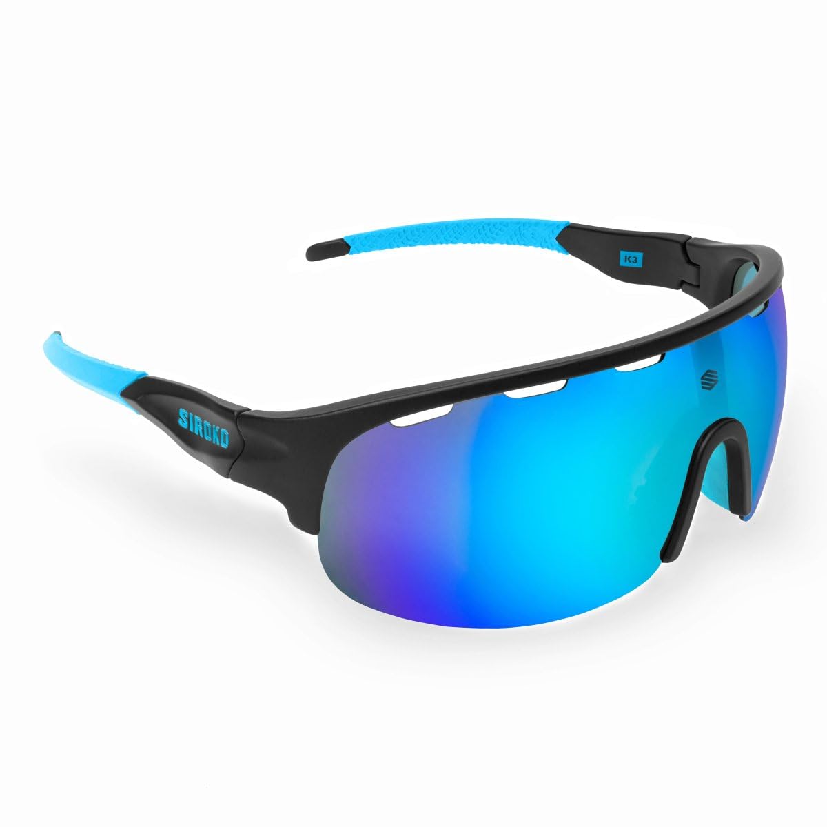 SIROKO - Sportbrille K3 TriathlonSchwarz/Blau