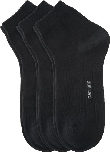 Camano Socken CA-SOFT Quarter 9er Pack, Größe:47-49, Farbe:Black (0005)