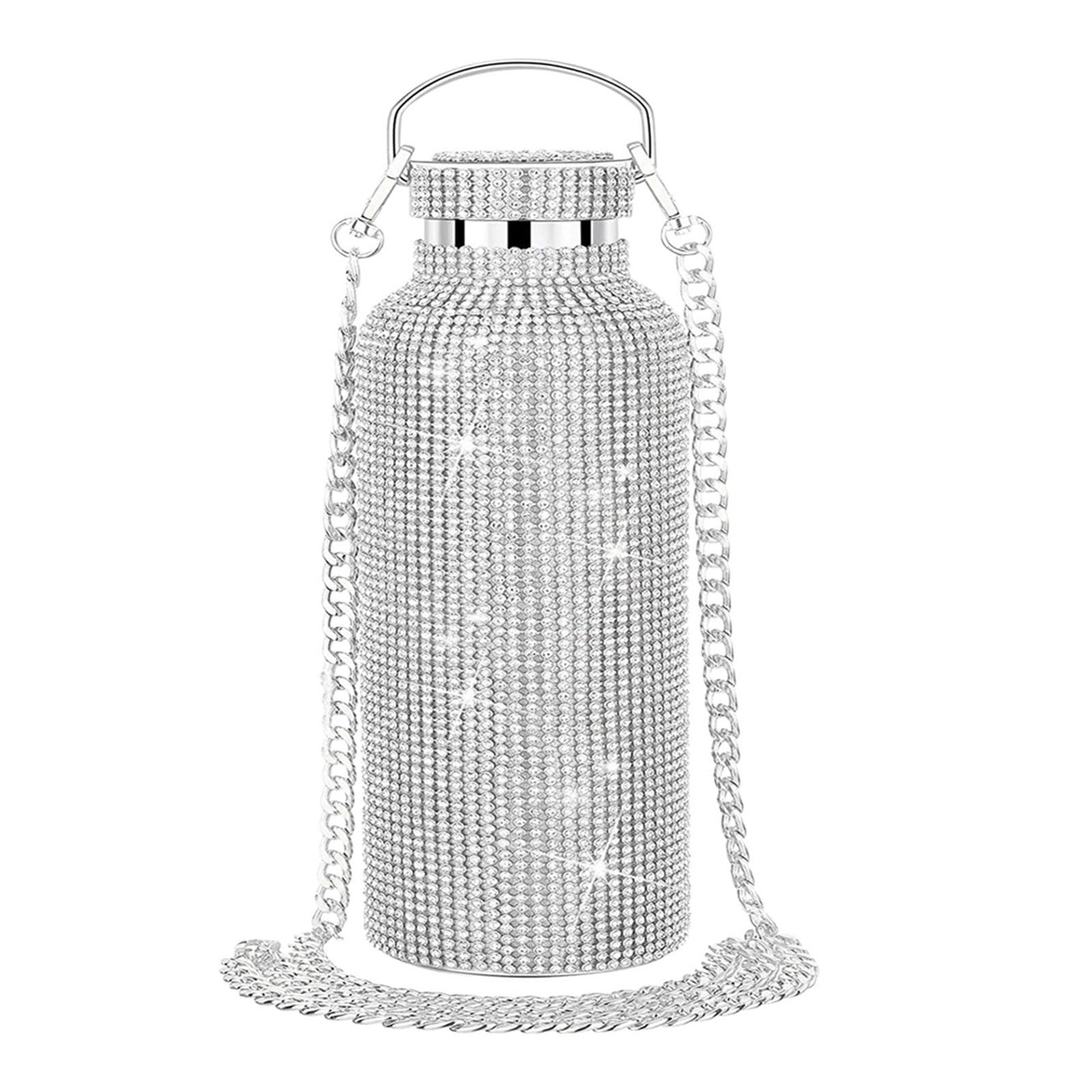 Holiday Bling Wasserflasche Strass Cup Edelstahl ThermalBottle nachfüllbare Wasserflasche