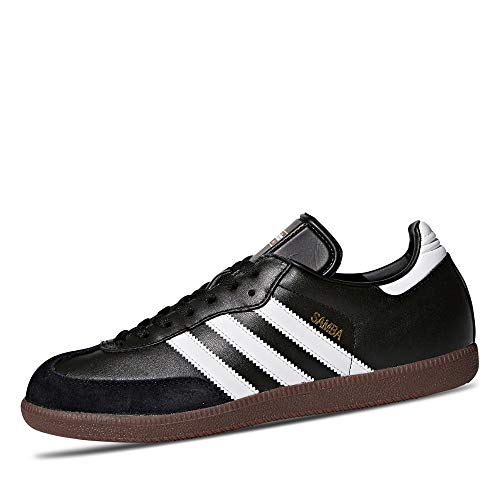 adidas Unisex-Erwachsene Fußballschuh Samba Low-Top Sneakers, Schwarz (Black/running White Footwear), 46 2/3 EU