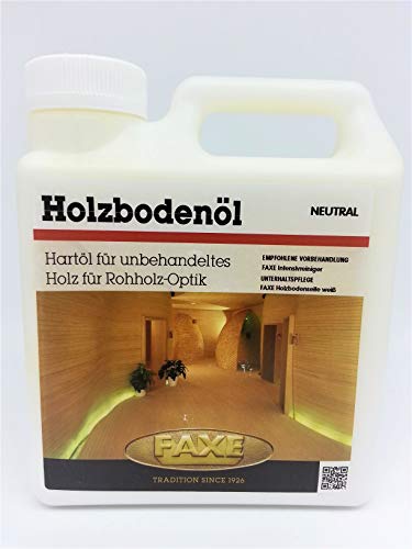 Faxe | Holzbodenöl | Neutral Rohholz-Optik (Inhalt 2,5 Liter)