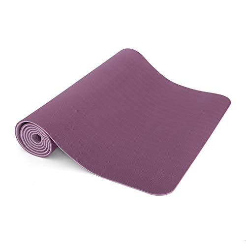 Yogamatte LOTUS PRO, auch für Gymnastik, Pilates und Fitness, weiche und rutschfeste TPE Matte, hypo-allergen, 100% recyclebar