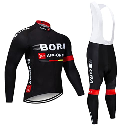 Radsport Jersey Herren Set Bib Shorts Set Sommer MTB Fahrrad Anzug Anti-UV Fahrrad Team Racing Uniform Kleidung, Mehrfarbig, S