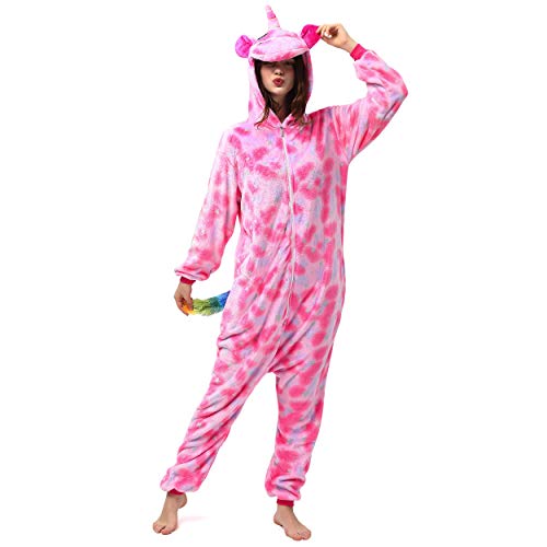 Katara 1744 Jumpsuit, UnisexÊ? Erwachsene, Einhorn Pink, Körpergröße 155-165cm (M)