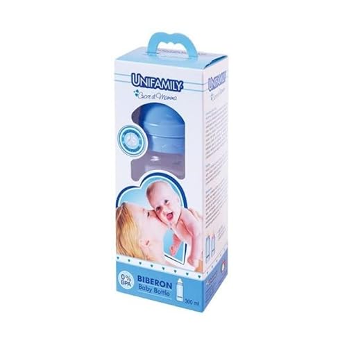 UNIFAMILY BIBERON BOY 300ML SILICONE FORO PAPPA