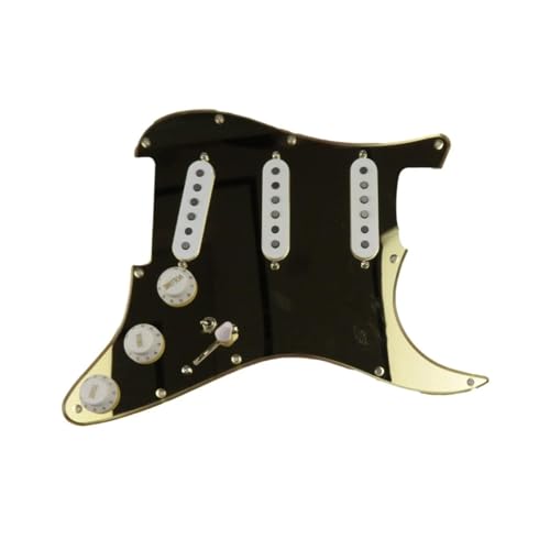 Schlagbrett Tonabnehmer für E Gitarre Pickups Teile Gitarrenzubehör Loaded Prewired Gitarre Pickups SSS 60s Style Single Coils 5 Pickups(17)