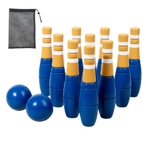 Remingtape -Bowling, Bowling-Spielzeug für Drinnen und Draußen, Bowling-Set für Kinder, Interaktives Spielzeug