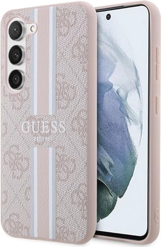 Hülle Guess GUHCS23SP4RPSP Samsung S23 S911 rosa 4G Printed Stripe