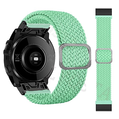 BANDKIT QuickFit 26 22 mm Smart-Armbänder für Garmin Fenix 6 6X Pro 5 5X Plus 3HR 7X 7 Easyfit Loop Nylon Uhrenarmband Smartwatch Handgelenkbänder, For Forerunner 935 945, Achat