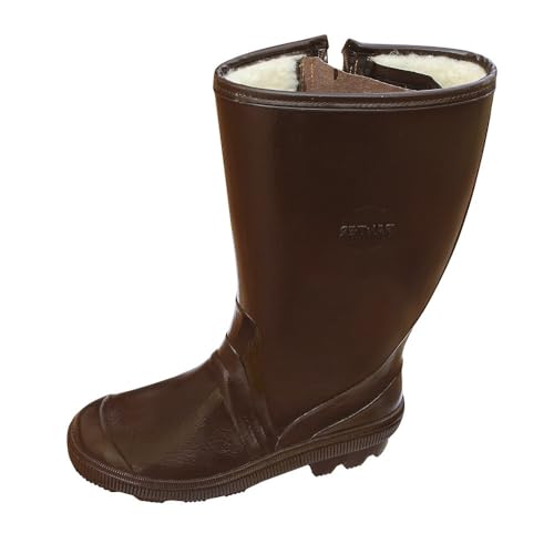 Panter Ingenio 381052727 Gummistiefel Klasse 0 mit Wollfutter Braun Größe: 42