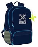 Safta Munich Nautic Paddel-Rucksack, Sportrucksack, Ideal für verschiedene Altersgruppen, bequem und vielseitig, Qualität und Widerstandsfähigkeit, 30 x 17 x 42 cm, Marineblau, marineblau, Estándar,