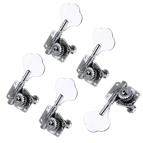 Strings Tuning Pegs Mechaniken Für Gitarre 1L4R Bass-Tuner-Nägel, kompatible Gitarren-Tuning-Nägel, geeignet für Gitarrenzubehör (Color : 4)