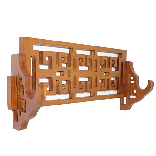 DUBTEDHOU Wandhalterung Schwert Rackck,Desktop Schwert Rack, Wandhalterung Katana-Ständer Schwert-Displayhalter Schwertaufhänger Japanisches Samurai-Schwertregal 1 Schicht