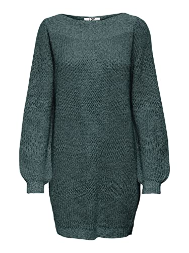 JDY Female Kleid Gestricktes U-Boot-Ausschnitt-