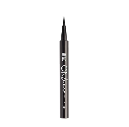 Mulac Cosmetics 01 TOTAL BLACK On Liner Eyeliner Schwarz glänzend glänzend glänzend und deckend VEGAN