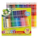 JOLLY Superstick Crazy Farbstifte 24 Stifte mit 48 Farben