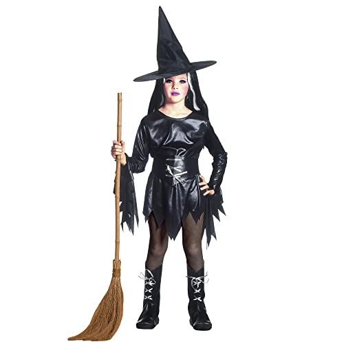 "WITCH" (dress, belt, boot covers, hat) - (158 cm / 11-13 Years)