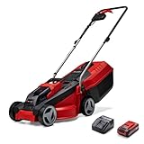 Einhell City Akku-Rasenmäher GE-CM 18/30 Li Kit Power X-Change (18 V, 30 cm Schnittbreite, bis 150 m², Brushless, 25L Fangkorb, 30-70 mm Schnitthöhe, inkl. 3,0 Ah Akku + Ladegerät)