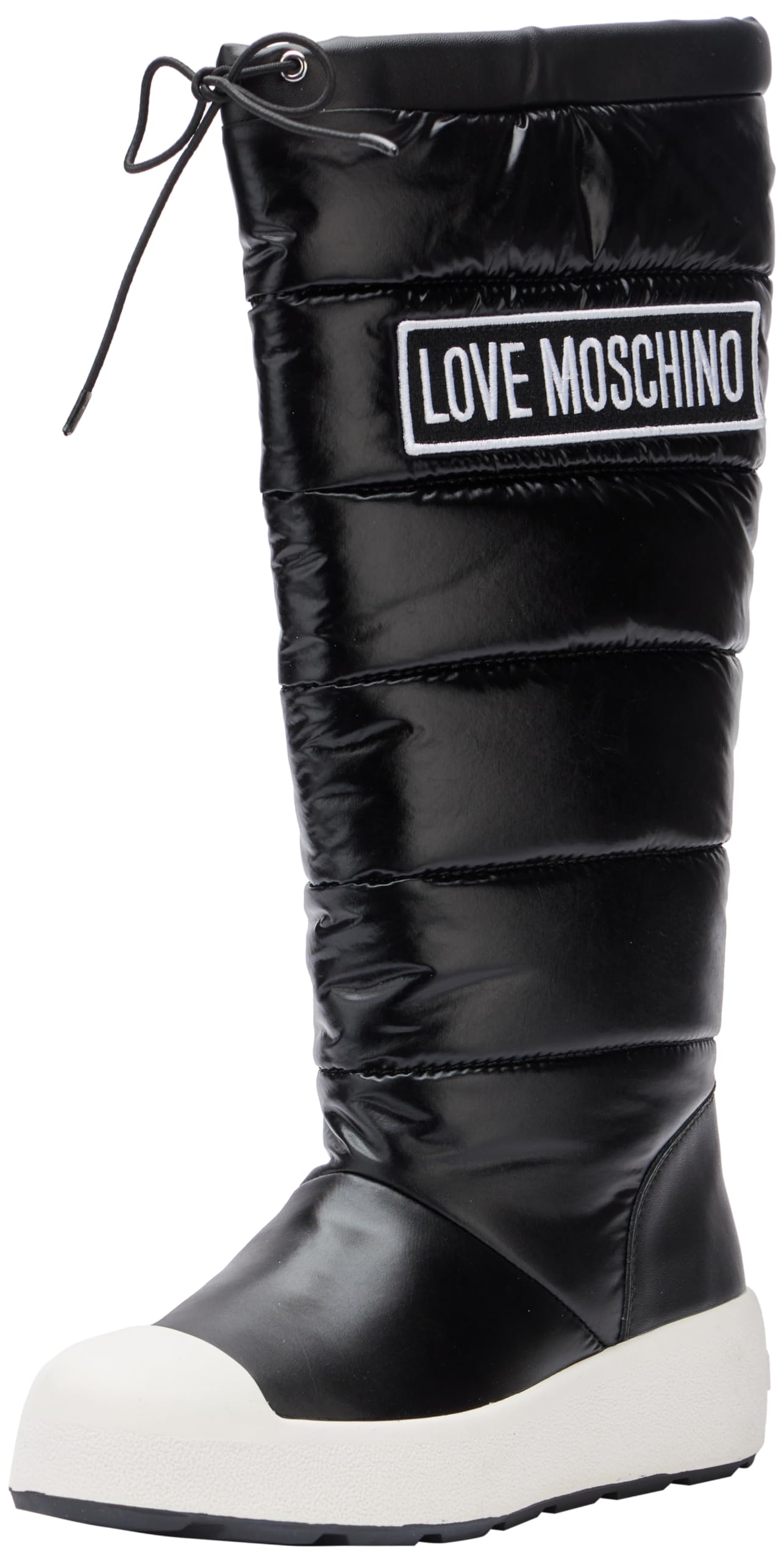 Love Moschino Damen Snow Boots, Schwarz, 38 EU