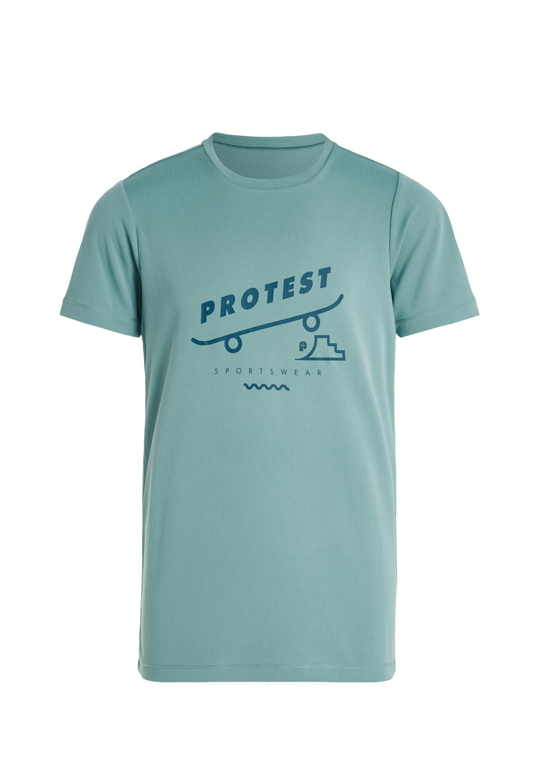 Protest Jungen Kurzarm-Rashguard PRTBILLIE JR Upf-50-Schutz Arcticgreen 152