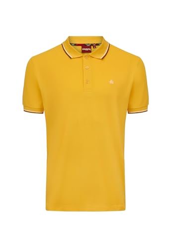 Merc Herren Card, Polo Shirt Poloshirt, Ochre, M