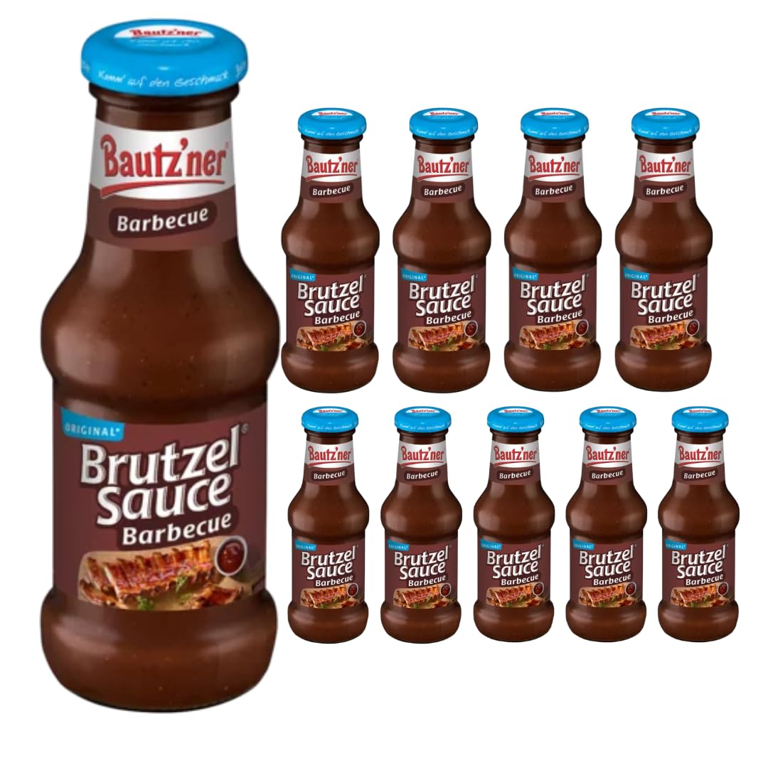 Bautz´ ner Brutzel Sauce Barbecue 250 ml x10 Stück