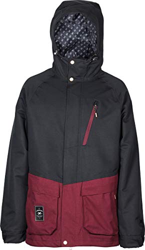 L1 Herren Ski- Snowboardjacke Legacy JKT´21, Größe:S, Farben:Black-Wine